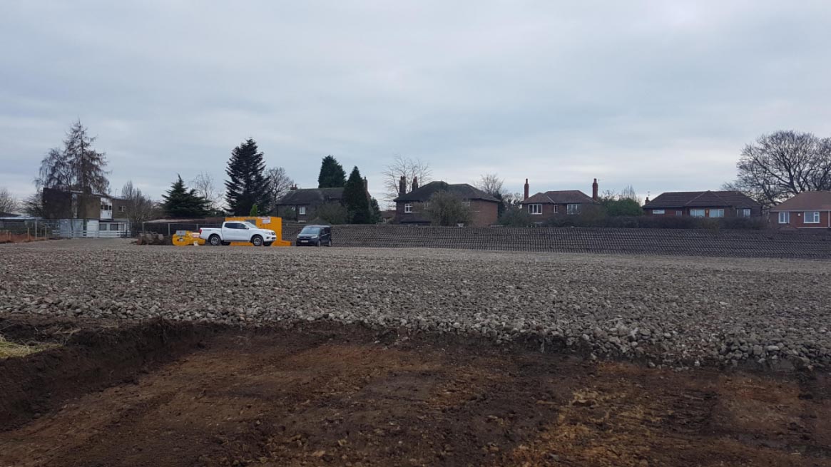 Walton site progress